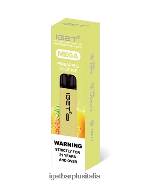 IGET Vape Online | divento mega ghiaccio al succo di ananas