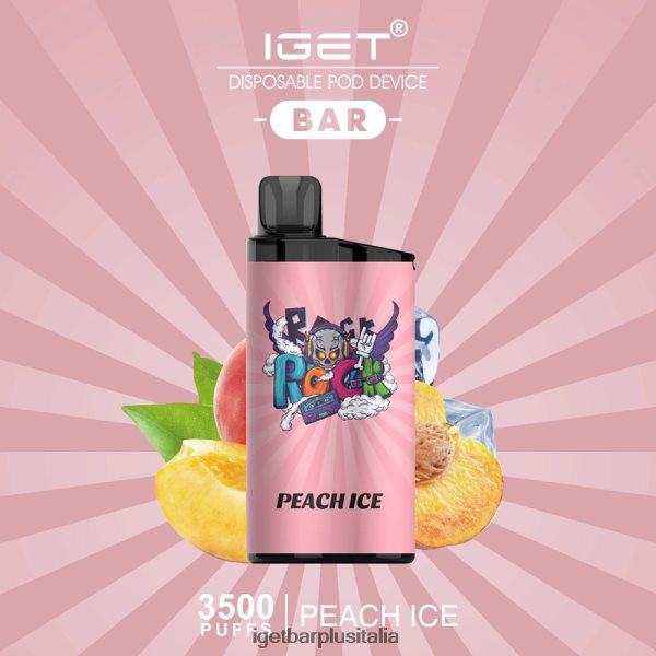 IGET Bar Italy | barra iget - 3500 sbuffi ghiaccio alla pesca
