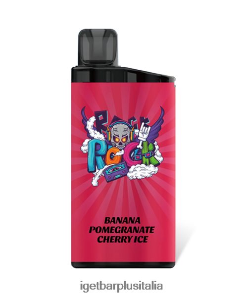 IGET Bar Italy | barra iget gelato alla banana, melograno e ciliegia