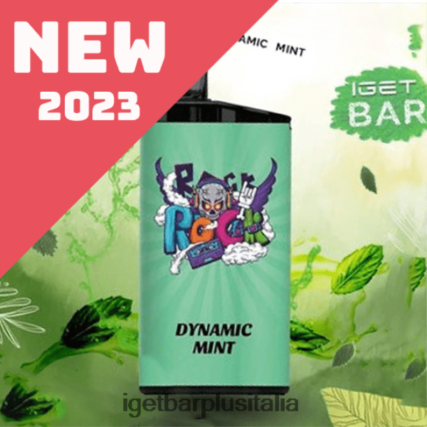IGET E Cigarette | barra iget - 3500 sbuffi menta dinamica