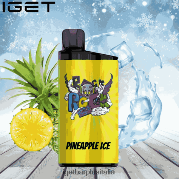 IGET Sigaretta Elettronica | barra iget - 3500 sbuffi ghiaccio all'ananas