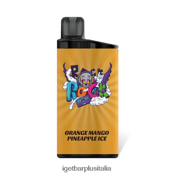 IGET Vape Online | barra iget 3500 boccate ghiaccio all'ananas, mango e arancia