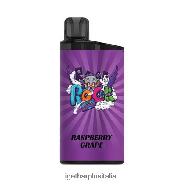 IGET Vape Online | barra iget 3500 boccate uva lampone