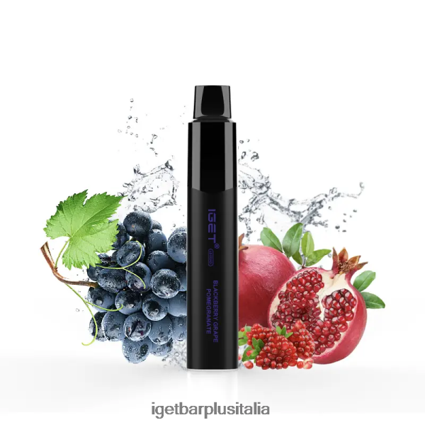 IGET Bar Italia | iget legend 4000 sbuffi melograno con uva mora