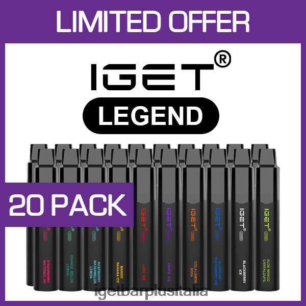 IGET Bar Italy | iget legend - 4000 puff - conf. da 20