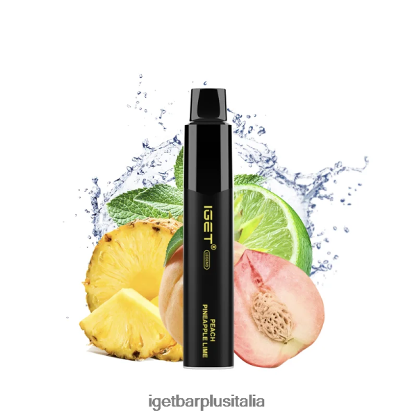 IGET Bar Italy | iget legend 4000 sbuffi pesca, ananas, lime