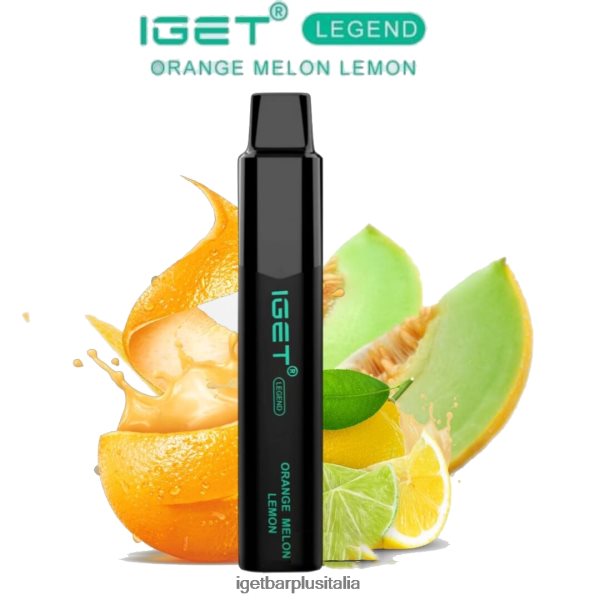IGET Bar Italy | leggenda iget - 4000 sbuffi melone arancione limone