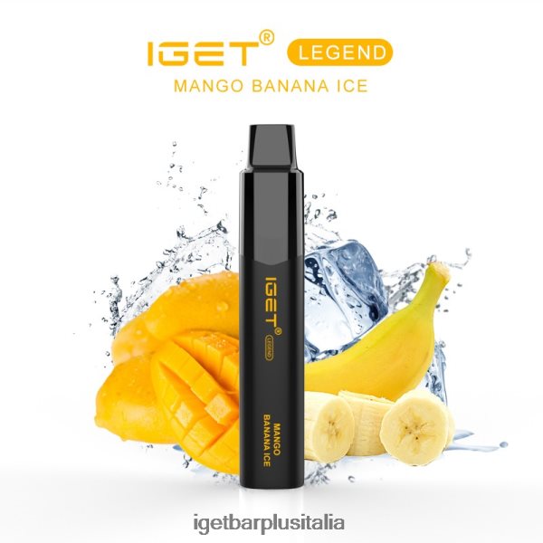 IGET Italia | leggenda iget - 4000 sbuffi ghiaccio alla banana e mango