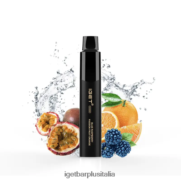 lampone blu frutto della passione arancio