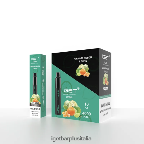 IGET Italy | iget legend 4000 sbuffi melone arancione limone