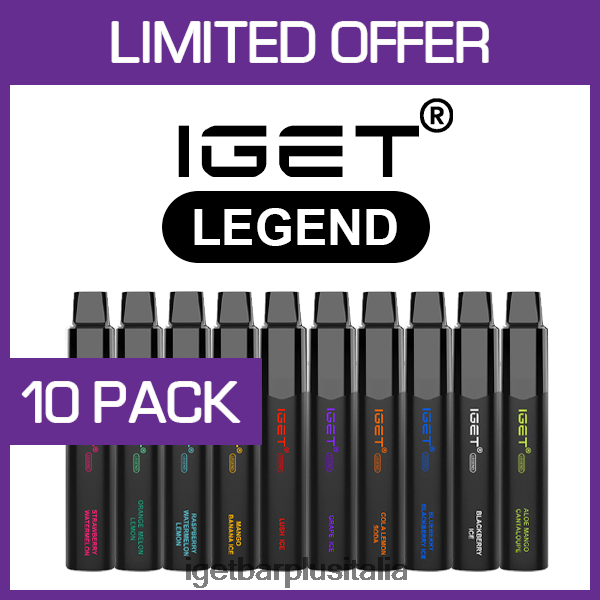 IGET Sigaretta Elettronica | iget legend - 4000 puff - conf. da 10