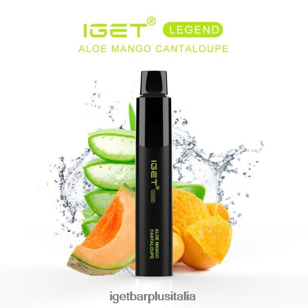 IGET Vape Italia | leggenda iget - 4000 sbuffi melone all'aloe e mango