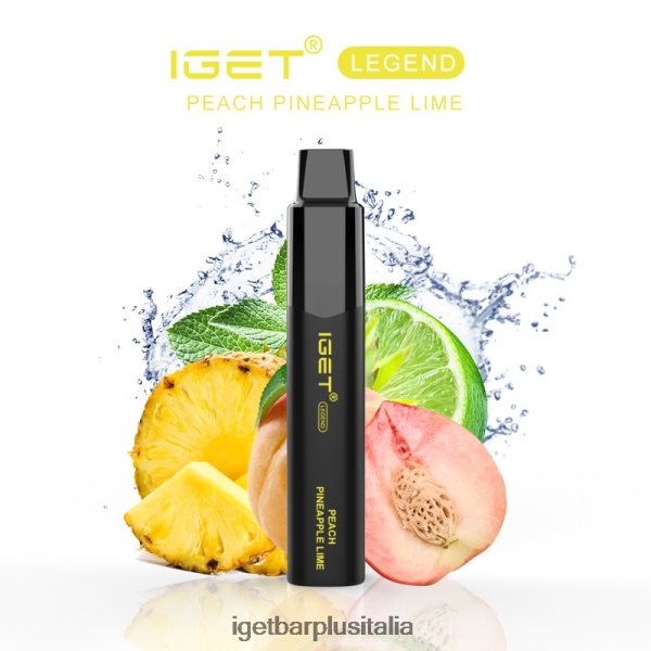IGET Vape Italia | leggenda iget - 4000 sbuffi pesca, ananas, lime