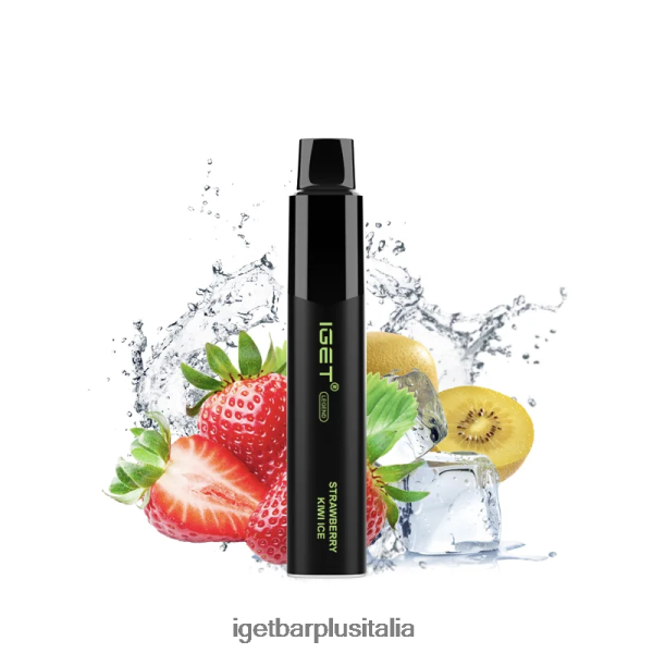 ghiaccio alla fragola e kiwi