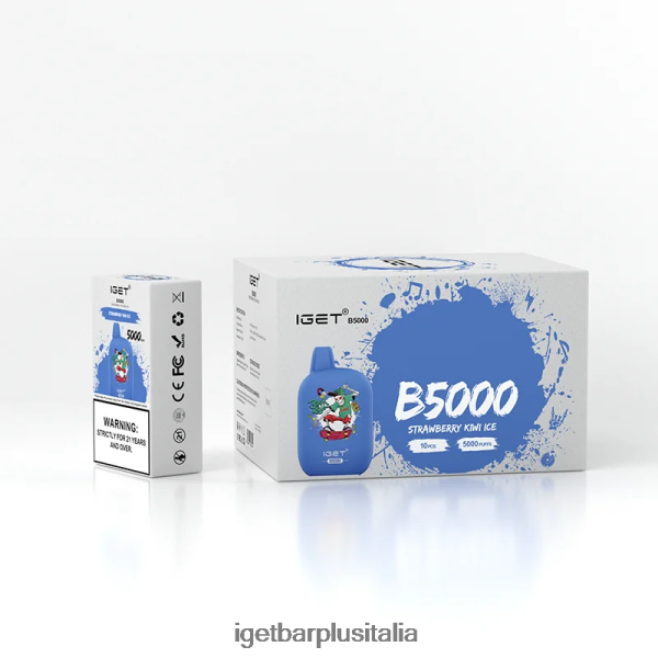 IGET E Cigarette | iget b5000 ghiaccio alla fragola e kiwi
