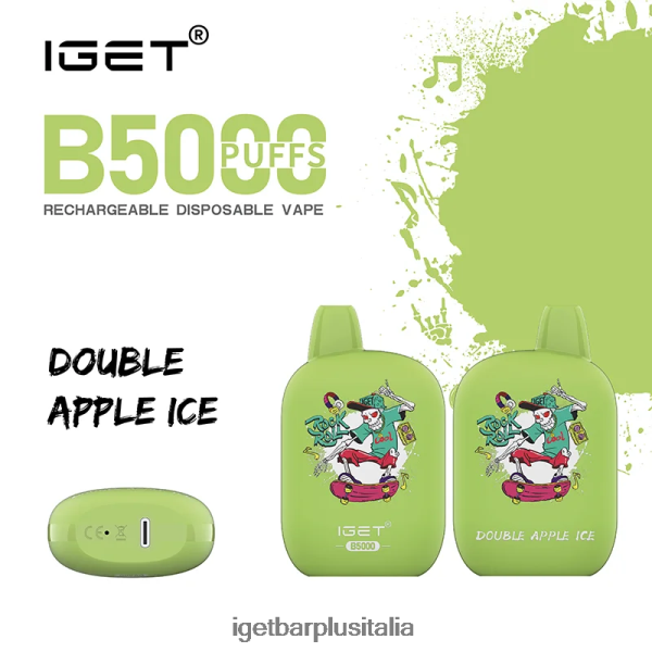 IGET Italy | iget b5000 doppio ghiacciolo alla mela