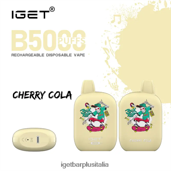 IGET Vape Italy | iget b5000 Cola alla ciliegia