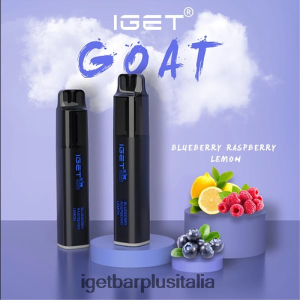 IGET Bar Italy | iget capra - 5000 sbuffi mirtillo lampone limone