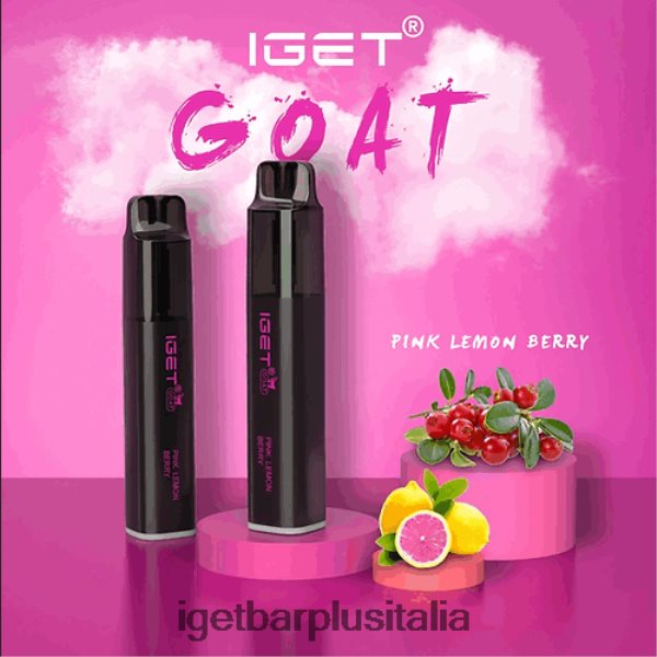 IGET Italia | iget capra - 5000 sbuffi bacca di limone rosa