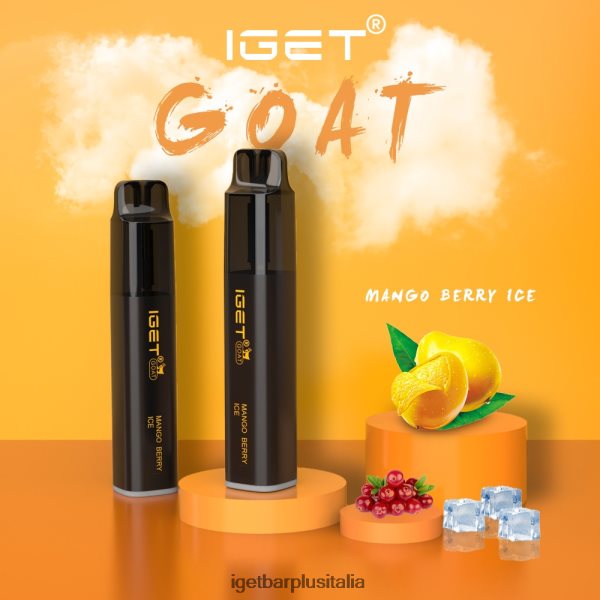 IGET Italy | iget capra - 5000 sbuffi ghiaccio alle bacche di mango