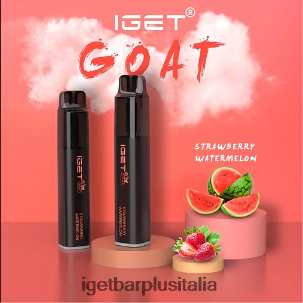IGET Vape Italia | iget capra - 5000 sbuffi anguria alla fragola