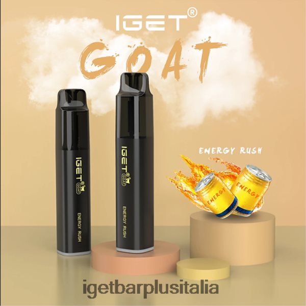 IGET Vape Italy | iget capra - 5000 sbuffi corsa di energia