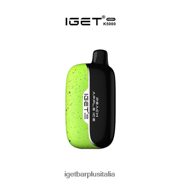 IGET Bar Italia | iget moon - 5000 sbuffi mela pesca