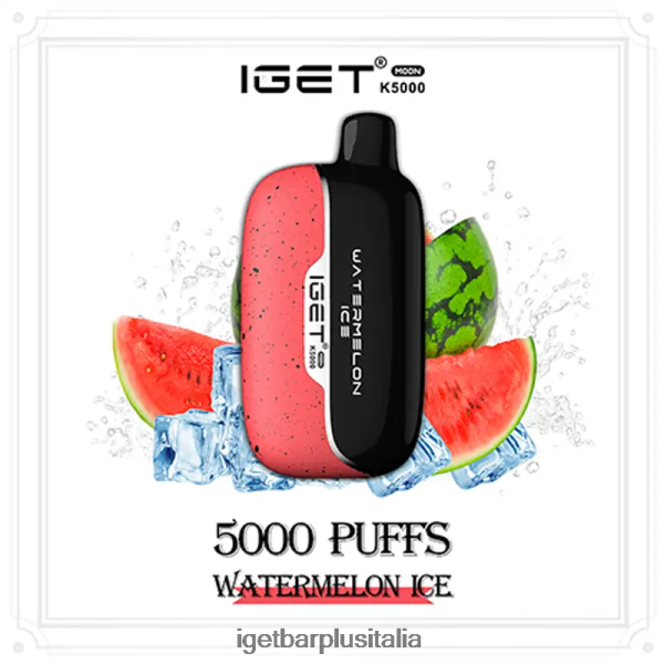 IGET Bar Italy | iget moon 5000 sbuffi ghiaccio di anguria