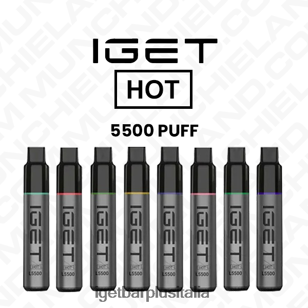 IGET Bar Italy | iget vendita all'ingrosso di vaporizzatori usa e getta caldi (5500 puff)