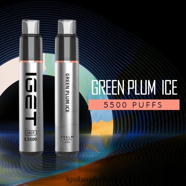 IGET E Cigarette | mi surriscaldo - 5500 sbuffi ghiaccio verde prugna