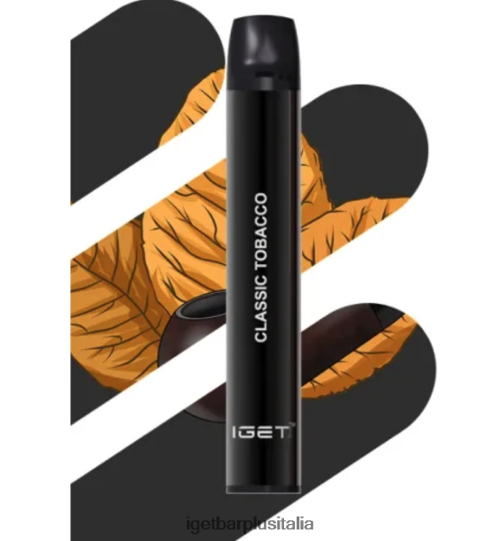 IGET Vapes Italy | iget shion - 600 sbuffi tabacco classico