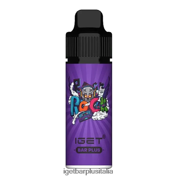 IGET Bar Italia | iget bar plus - 6000 boccate ghiaccio d'uva